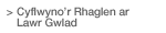 Cyflwyno’r Rhaglen ar Lawr Gwlad