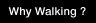 why walking